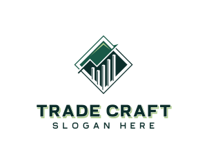 Trading - Statistics Trading Financing logo design