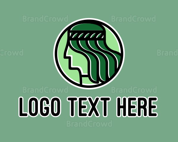Organic Green Lady Logo