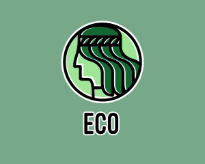 Organic Green Lady Logo