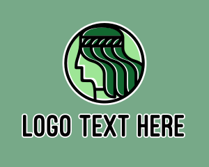 Sustainability - Organic Green Lady logo design