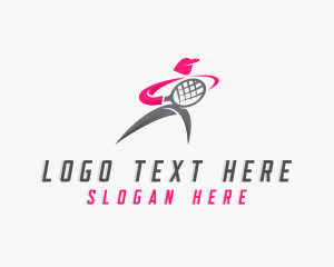 League - Tennis Sports League logo design