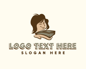 Lending - Money Lending Woman logo design