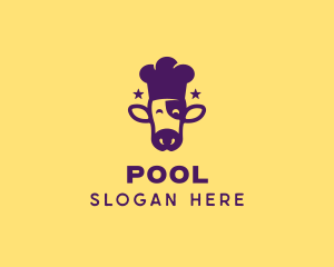 Cow Chef Restaurant  logo design