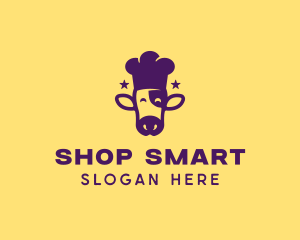 Cow Chef Restaurant  logo design