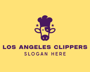 Cow Chef Restaurant  logo design