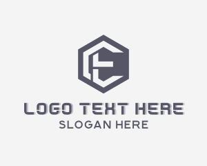 Company - Corporate Agency Letter E logo design