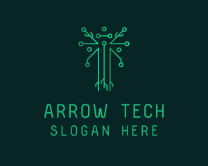 Circuit Tech Tree logo design