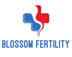 Cross Sperm Bank logo design