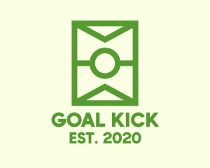 Soccer - Green Soccer Field logo design