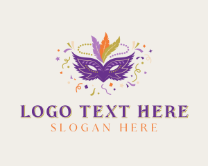 Festival - Masquerade Mask Festival logo design