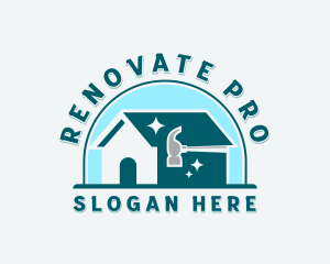 House Renovation Contractor logo design