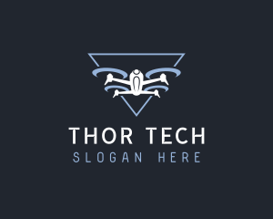 Aerial Drone Tech logo design