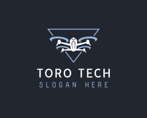 Aerial Drone Tech logo design