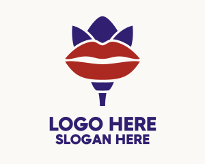 Esthetician - Lip Tulip Cosmetics logo design