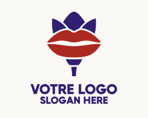 Esthecian - Lip Tulip Cosmetics logo design