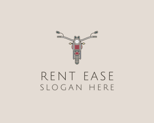 Rental - Biker Gang Motorcycle logo design