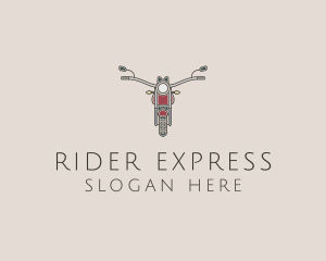 Rider - Biker Gang Motorcycle logo design