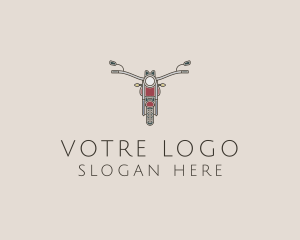 Rider - Biker Gang Motorcycle logo design