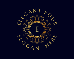 Premium Elegant Ornament logo design