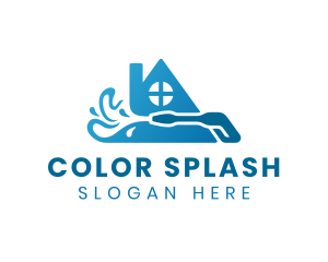 Pressure Wash Cleaning logo design