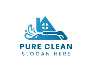 Pressure Wash Cleaning logo design