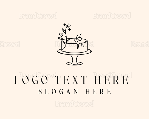 Sweet Cake Baker Logo