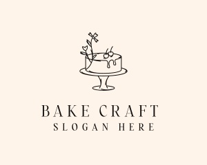 Sweet Cake Baker logo design