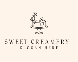 Sweet Cake Baker logo design