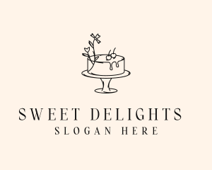 Baker - Sweet Cake Baker logo design