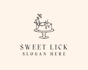 Sweet Cake Baker logo design