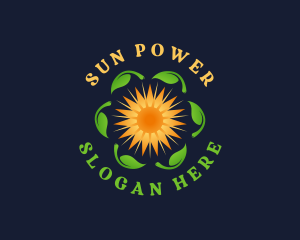 Eco Sun Energy Source logo design