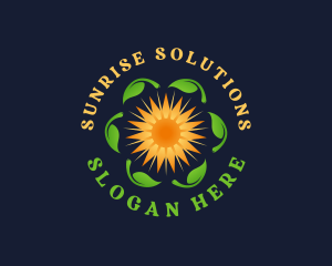 Eco Sun Energy Source logo design