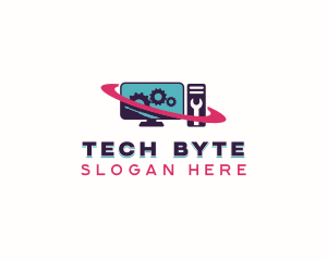 Computer - Computer Tech IT logo design