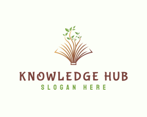 Book Tree Planting logo design