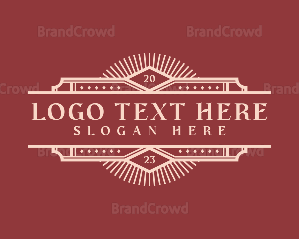 Antique Luxury Label Logo