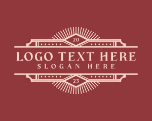 Elegant - Antique Luxury Label logo design