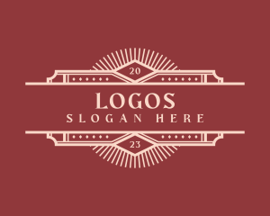 Antique Luxury Label Logo