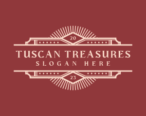 Antique Luxury Label Logo