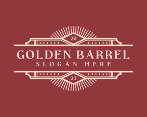 Whiskey - Antique Luxury Label logo design