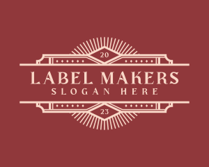 Label - Antique Luxury Label logo design