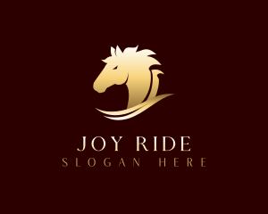 Luxury Equestrian Horse logo design