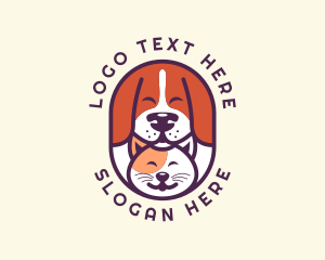 Grooming - Animal Dog Cat logo design