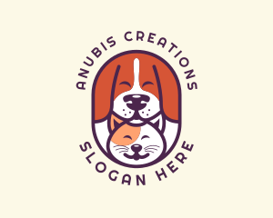 Animal Dog Cat logo design