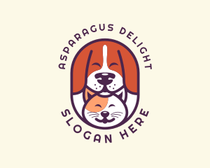 Animal Dog Cat logo design