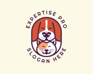 Animal Dog Cat logo design