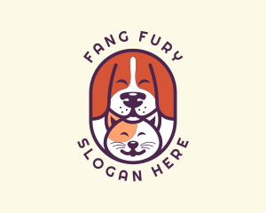 Animal Dog Cat logo design