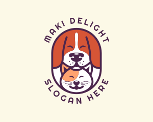 Animal Dog Cat logo design