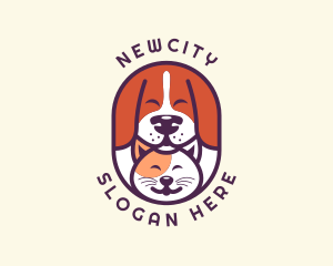 Animal Dog Cat logo design