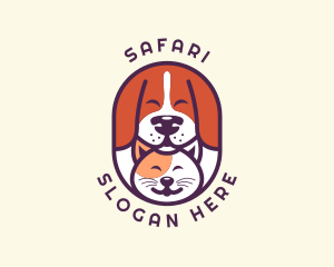 Animal Dog Cat logo design