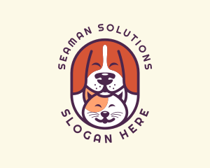 Animal Dog Cat logo design